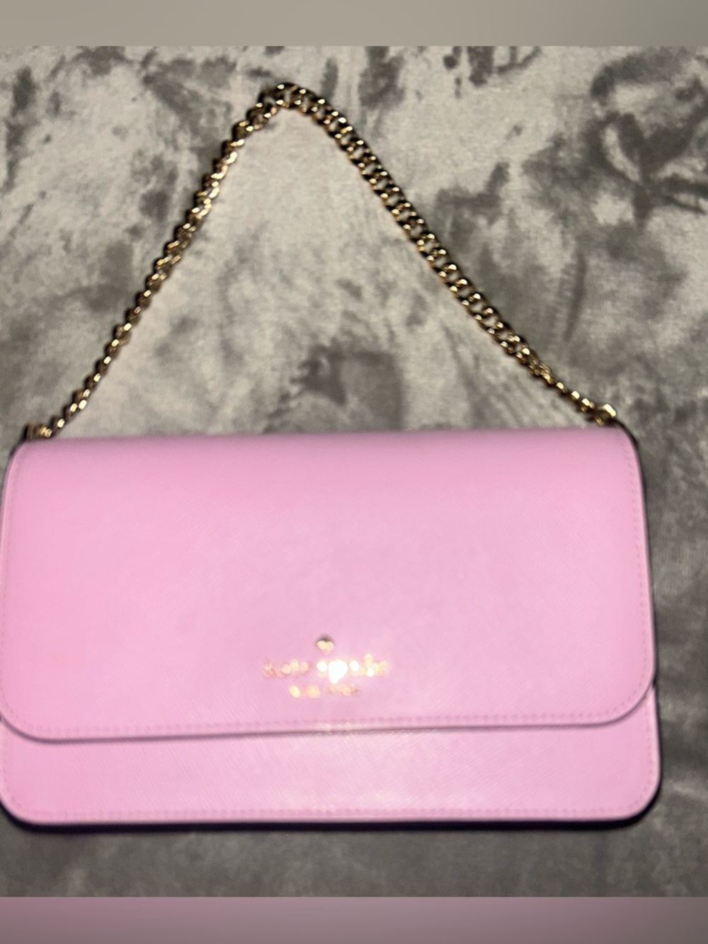 kate spade Pink Chain Strap Crossbody Bag